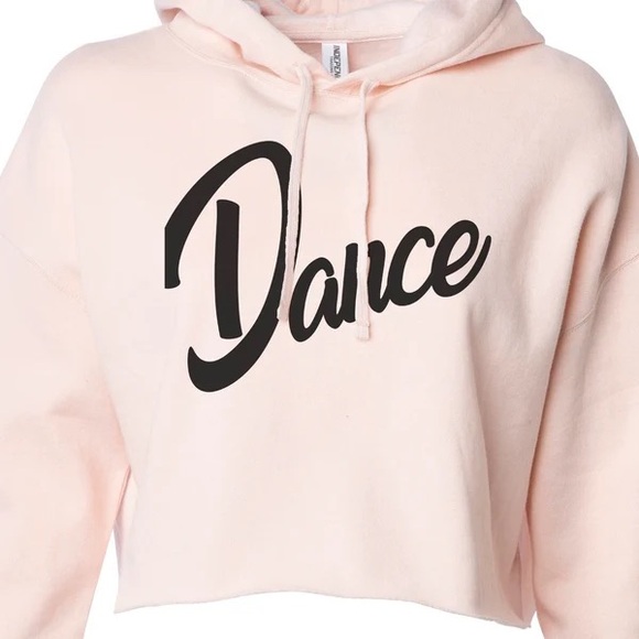 Independent Trading Company Tops - Dance Shirts Crop Top Hoodie Contemporary, Hip Hop, Ballet Fashion Sizes (XS-2X)